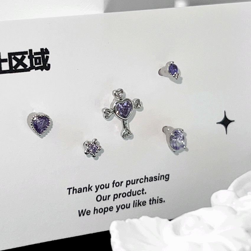 ★[set design] mini purple cubic  ★